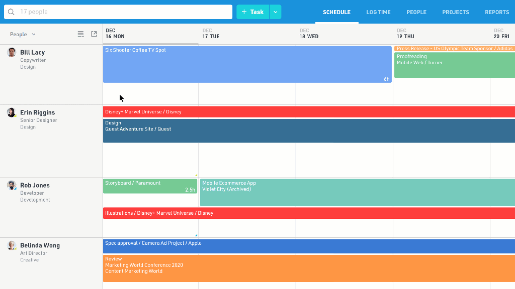 Set a Scheduled Status to Keep Your Team in the Loop